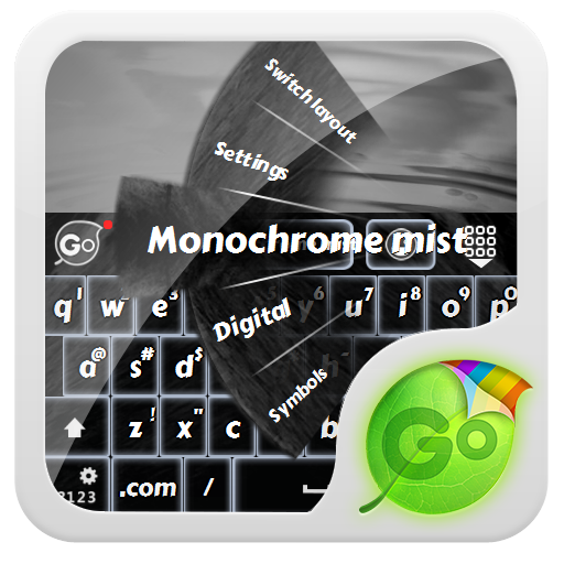 單色霧 GO Keyboard LOGO-APP點子