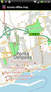 Azores offline map Screenshots 4