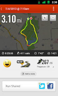 Nike+ Running - screenshot thumbnail