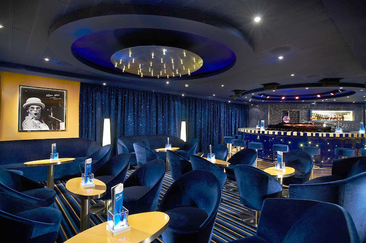 Spend an upbeat evening in Piano Bar 88 on board Carnival Breeze.