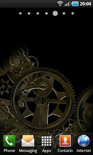 Lastest Mechanics Clock Inside LWP APK