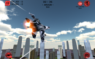 Air War 3D: City Jet Warfare APK ภาพหน้าจอ #8