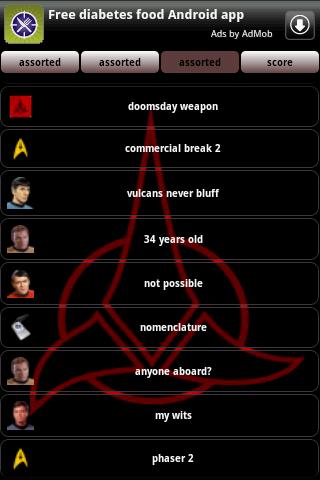 Star Trek TOS Soundboard Android app Screenshot 2