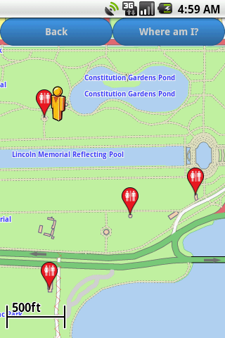 Washington DC Amenities Map