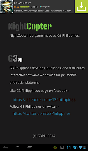 【免費街機App】Night Copter-APP點子