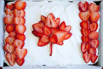 Canada Day Cake