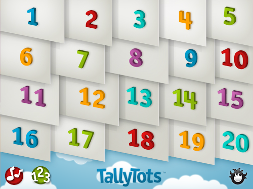 Android application TallyTots Counting screenshort