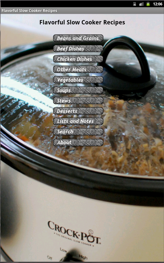 Flavorful Slow Cooker Recipes Screen 1