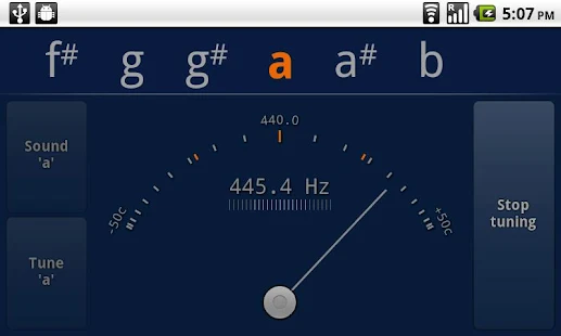 Tuner - gStrings - screenshot thumbnail