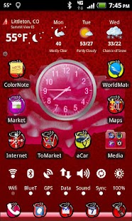 How to mod LC Rose Theme Apex/Go/Nova 1.08 mod apk for bluestacks