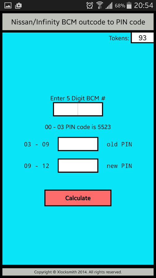 Nissan bcm pin code converter #1