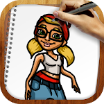 Cover Image of Download Draw Subway Surfers 1.01 APK
