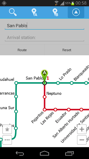 【免費交通運輸App】Santiago Metro Map-APP點子