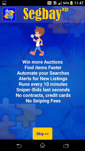 SegbayXP- bid sniper for ebay