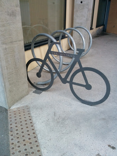 Dekorativ Sykkelparkering