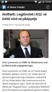 di News Feeder (Shqip) screenshot 4