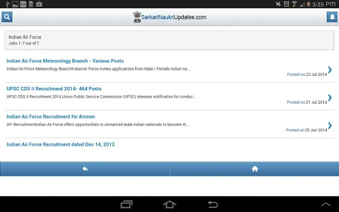   Govt Job search Sarkari Naukri- screenshot thumbnail   