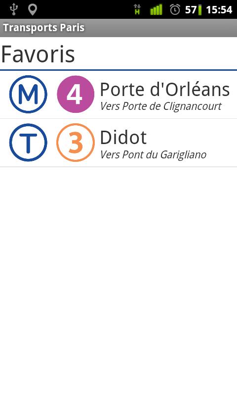 RER &amp; Tram Paris area Screen 2