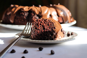 Triple Layer Chocolate Ganache Cake