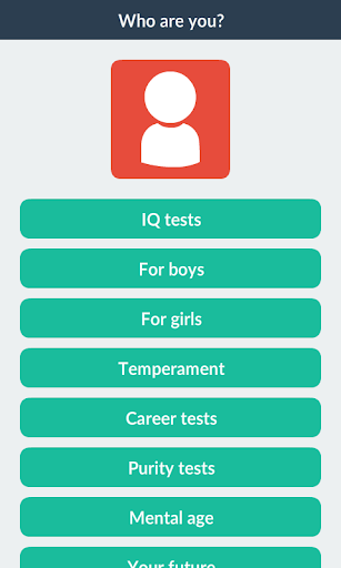 Who are you -tests and quizzes