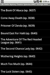 CBS Radio Mystery Theater V.13 Screenshots 6