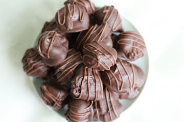 Chocolate Covered Pecan Butter Truffles