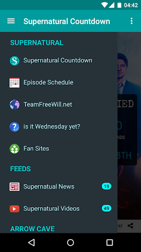 【免費娛樂App】Supernatural Countdown-APP點子