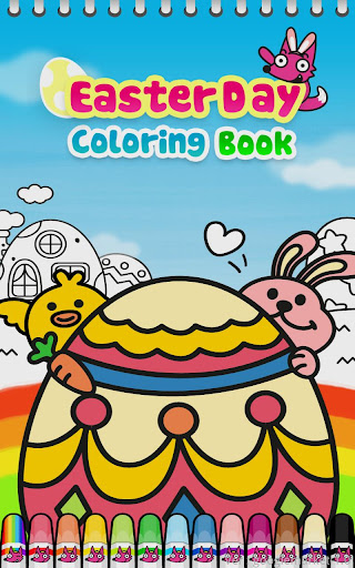 Easter Day Coloring Book