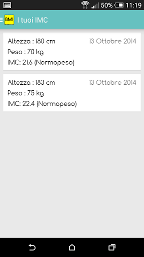 【免費健康App】Il mio IMC (BMI)-APP點子