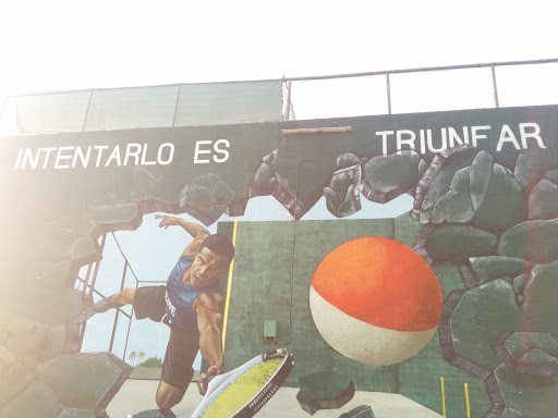 Mural De La Cancha De Tenis 