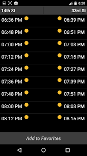 Path Train Schedule Screenshots 1