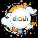 DiOui Facebook Orkut Twitter logo