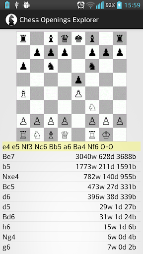 Chess Openings Explorer