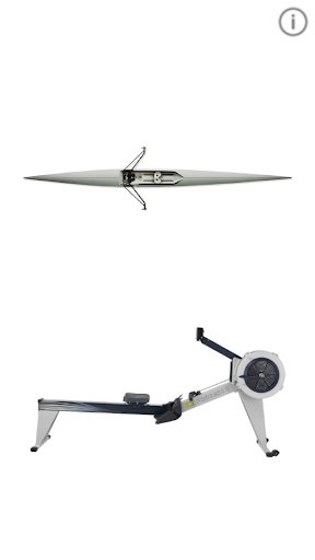 BoatCoach for rowing erging