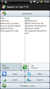 Speech to Text Translator TTS - screenshot thumbnail