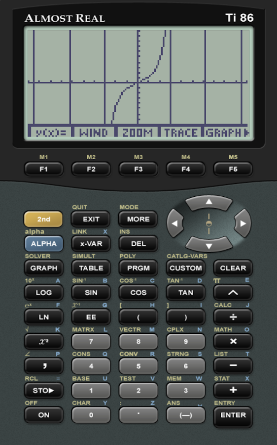 AlmostTI - TI Calc Emulator - screenshot