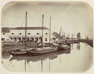 Groote Boom aan het Havenkanaal te Batavia