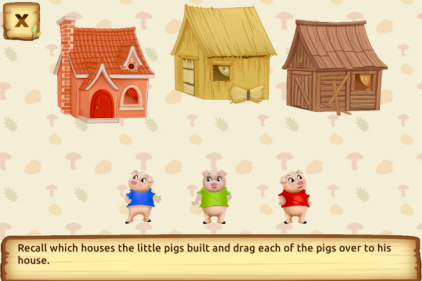 Three Little Pigs for kids 3-5 Screen 3