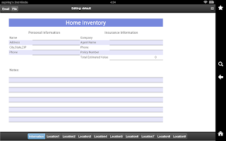 Home Inventory APK Gambar Screenshot #1