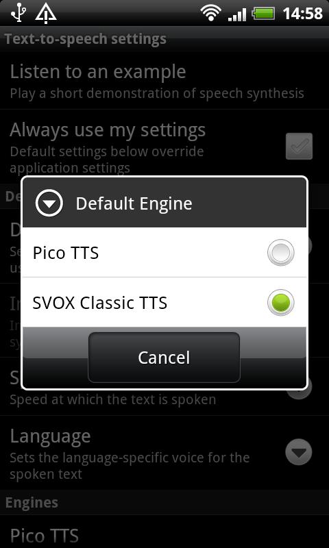 SVOX Polish/Polska Eva Voice Screen 2