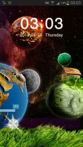 GO Locker Theme 宇宙