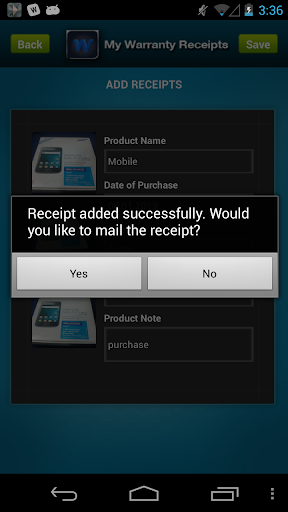 【免費商業App】My Warranty Receipt-APP點子