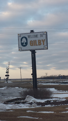 Gilby Village Entrance Sign