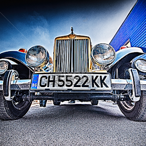 Old car by MIhail Syarov - Transportation Automobiles