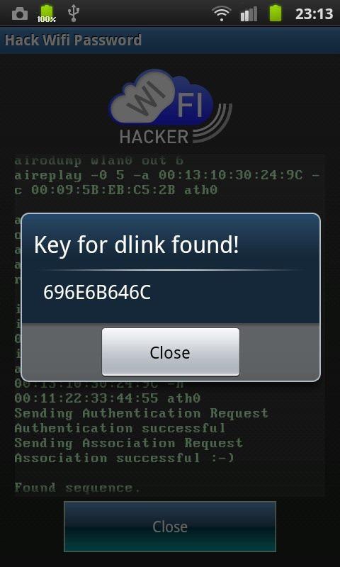Hack WiFi mật khẩu trò đùa - screenshot
