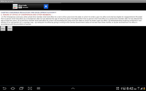 【免費書籍App】IRDA (Insurance Reg) Act,India-APP點子