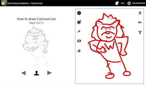 【免費教育App】HowToDraw Lion-APP點子