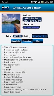 Corfu Offline Map Travel Guide - náhled