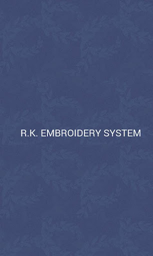 R.K. Embroidery System