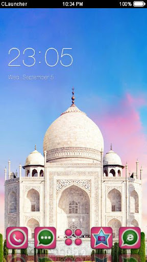 The Taj Mahal Clauncher Theme